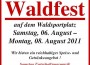 Liedertafel-Waldfest steht vor der Tür!