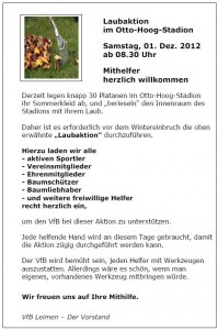 2189 - VfB Laubaktion