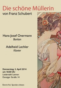 2428 - Die schöne Müllerin Plakat