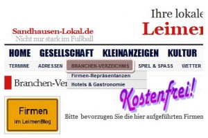 320 - Brancheneintrag