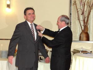 992 - Geburtstag Gerd Peter Gramlich Dt Kaiser St Ilgen Wolfgang Stern BdS Ehrennadel