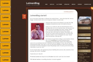 1184 - Leimenblog Ersteintrag