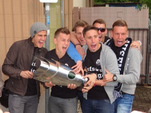 Außer Rand und Band ... Die "Jungs" hatten richtig Spaß!
