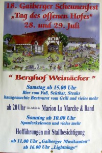 1424 - Gaiberger Scheunenfest 1