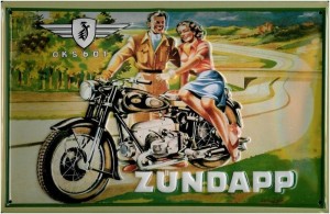 1928 - Werbeschild Zuendapp