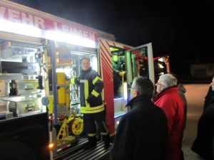 Erste Blicke in das Fahrzeug