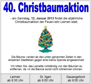 0015 - Christbaumaktion