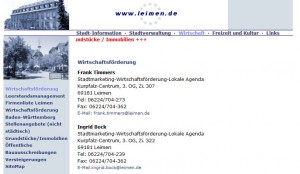 068 - Screenshot HP Stadt Leimen