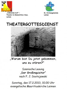 130 - Theatergottesdienst