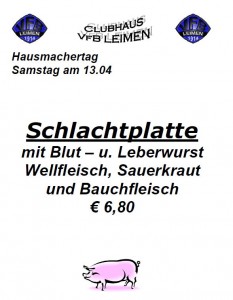 326 - Vfb Schlachtplatte