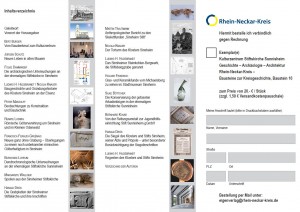 491 - Kulturzentrum Stiftskirche Sunnisheim Bestellformular