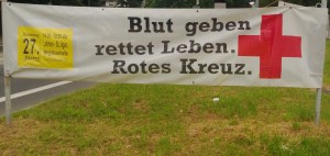 Blutspendebanner