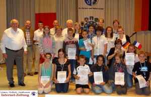 611 - Partnerschaftstreffen Tigy St Ilgen 26 Sportfest Urkunden