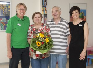 Herr und Frau Witt werden nach 45 Jahren verabschiedet