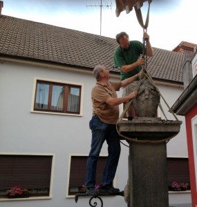 829 - Bärentorbrunnen Demontage