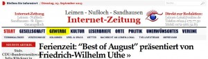 863 - Rubrik Gewerbe Direktaufruf