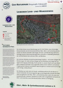 967 - Weinwanderweg 2 Tafel