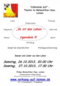 1038 - Vorhang auf - So ist das Leben, irgendwie