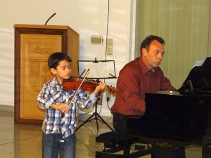 Alexander Schadow, Schüler der Musikschule Leimen 1205 - Musikschule Schuelerkonzert - 2