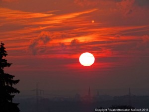 1941 - Sonnenuntergang Nussloch 1