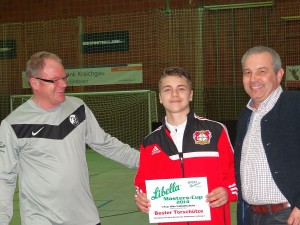Bester Torschütze Berkan Gürsoy von Bayer 04 Leverkusen (8 Treffer) 2038 - Libella Masters 6