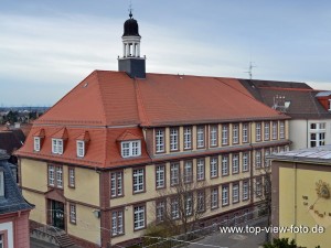 top-view-foto: Luftbild Turmschule Leimen 2071 - 20140116_Schule