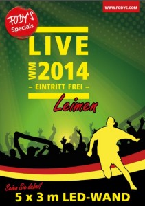 3827 - Fody WM2014 Live Plakat 480