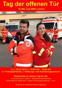 2211 - DRK DLRG Plakat 480
