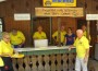 Nostalgische und idyllische Umgebung beim Vogelwiesenfest der Vogelzüchter