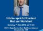 7. März: AfD Rhein-Neckar – Höcke spricht Klartext – Mut zur Wahrheit