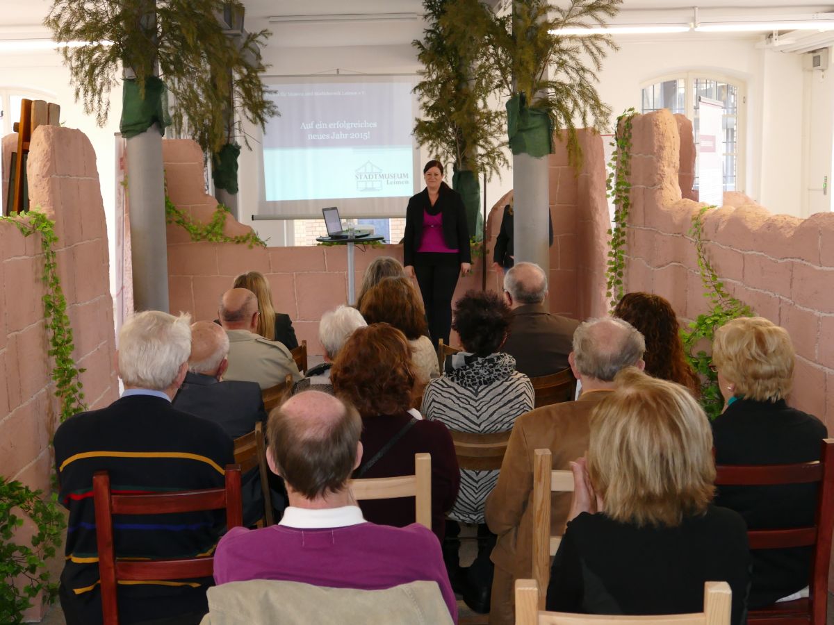Neujahrsempfang des Vereins für Museen und Stadtchronik Leimen