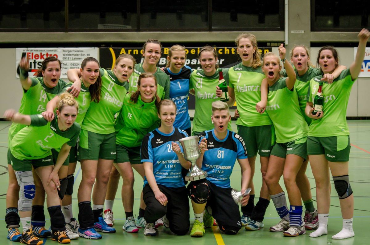 Leimener Handball-Damen gewinnen den Kreispokal 2014/ 2015