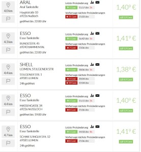 2250 - Esso Leimen 4 Preisportal Benzinpreis de 1830 uhr