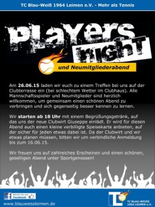 5316 - Playersnight