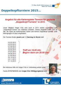5346 - Doppelkopf Plakat