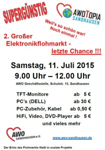5369 - Flohmarkt Plakat