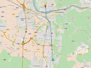 5406 - OSM Route Leimen-Klinikum