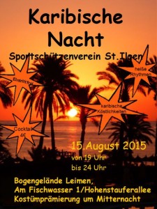 5453 - Karibische Nacht Plakat 480