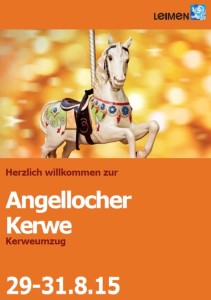5542 - Angellochere Kerwe Plakat