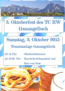 5615 - TC GA - Plakat Oktoberfest