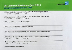 5663 - Kerweschluß - 9 - Quiz