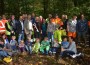 Die ersten Kinder ziehen in den neuen Nußlocher Waldkindergarten ein