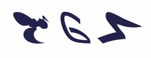 5683 - TG Sandhausen Wild Bees Logoschrift