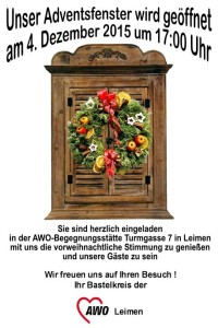 5892 - AWo Adventsfenster Plakat