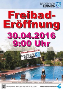 6926 - Freibad Plakat 480