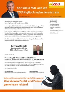 5772 - Einbruch - Karl Klein - Plakat
