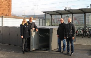 6015 - Einweihung Fahrradboxen