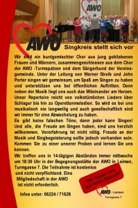 7100 - AWo-Singlkreis stellt sich vor