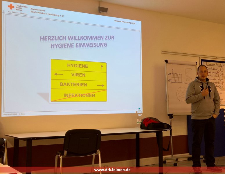 Bereitschaftsabend Hygiene und Desinfektion