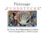 Sonntag, 4. Juni: Finissage „Fundstücke“ im Bäderpark